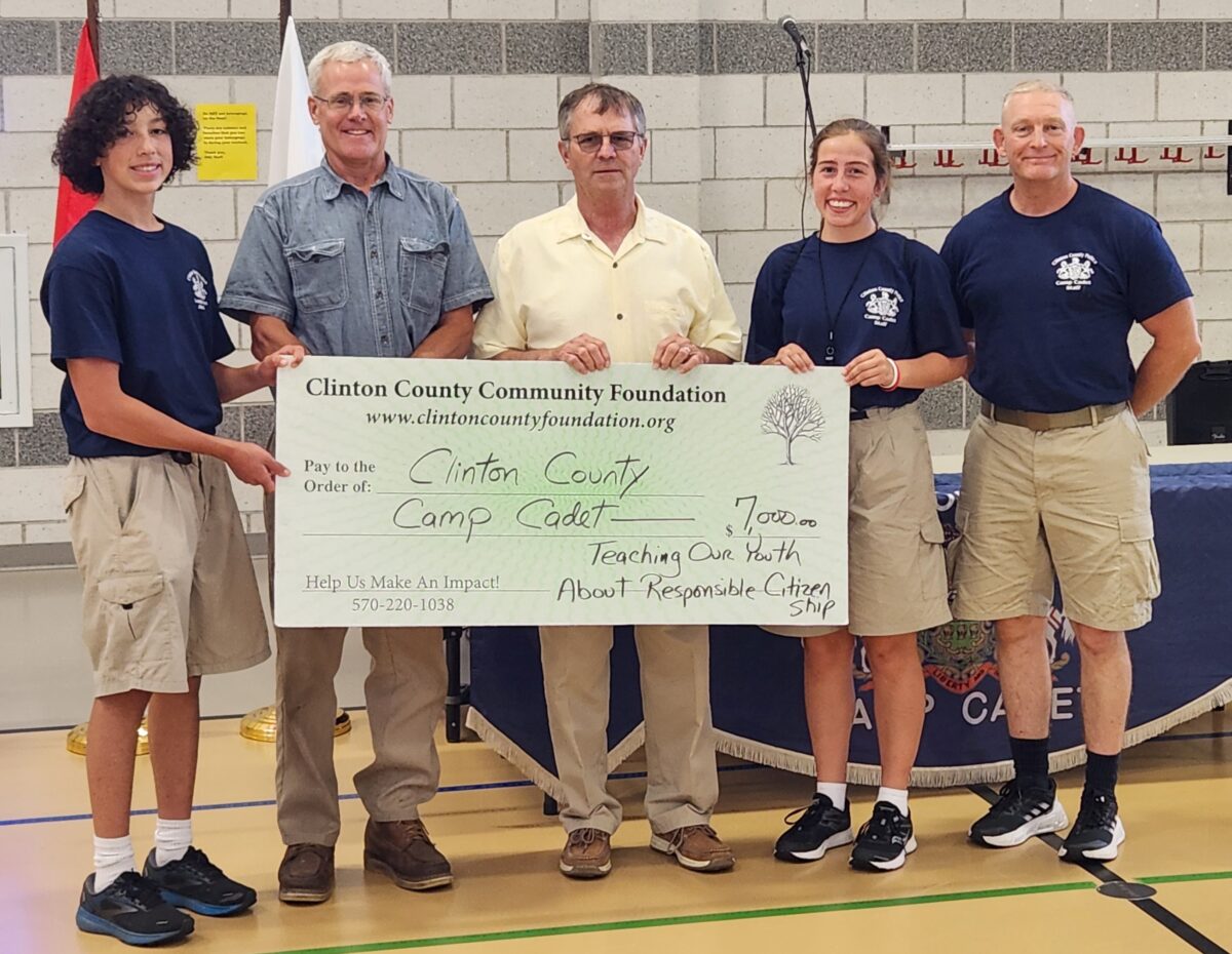 On behalf of its supporters, the Clinton County Community Foundation is honored to partner with Clinton County Camp Cadet through its Community Impact Grant Funding!